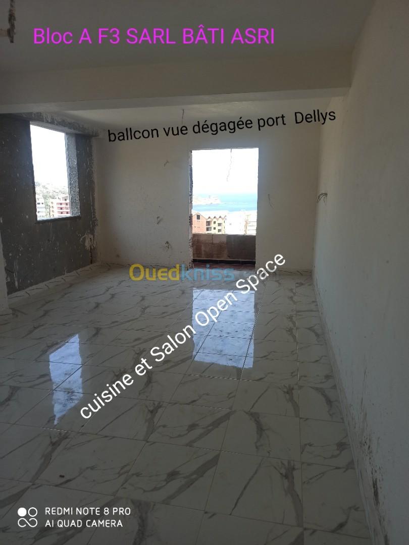 Vente Appartement F3 Boumerdès Dellys