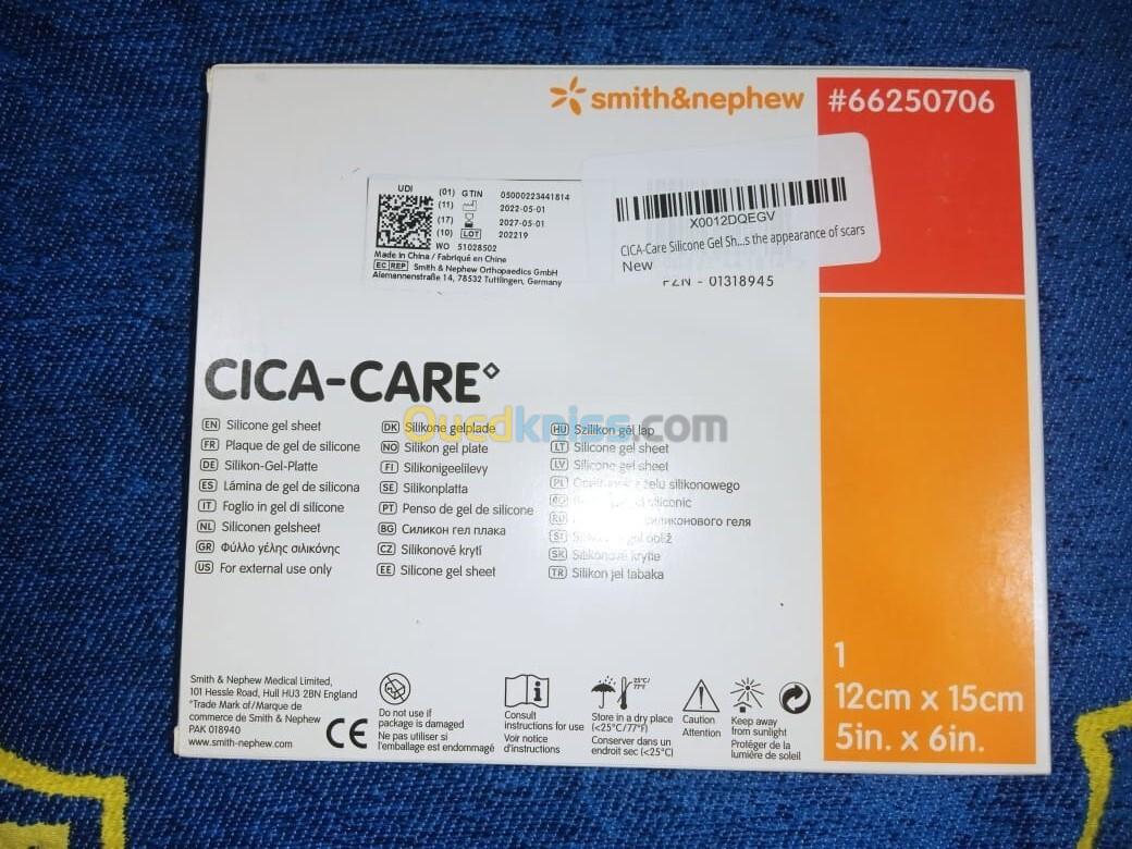 Plaque de silicone CICA CARE 