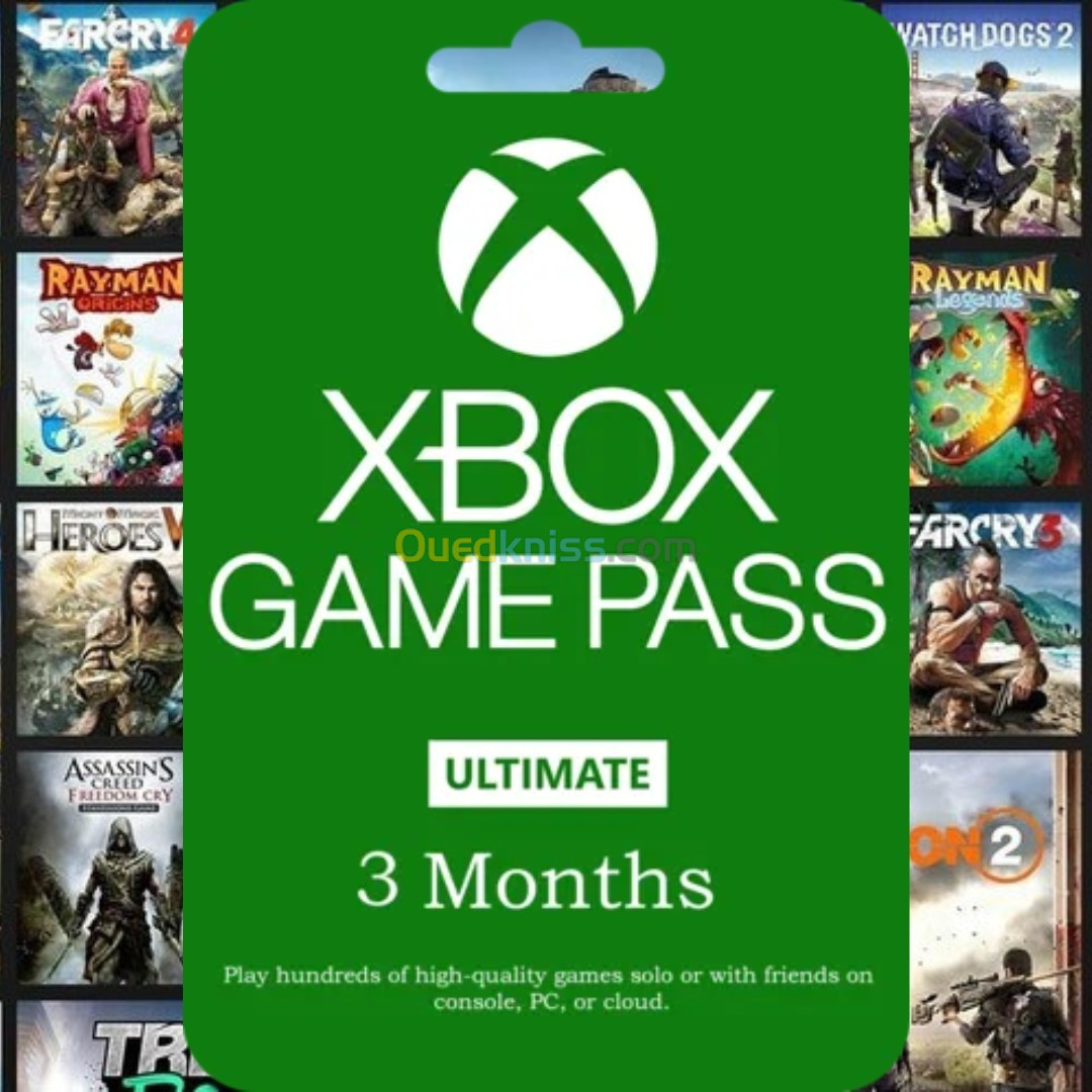 Xbox Game pass ultimate 3 month [Digital Code]