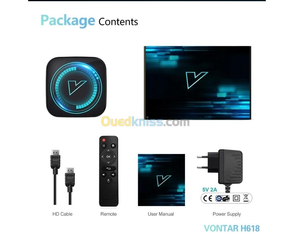 VONTAR TV BOX H618 4k