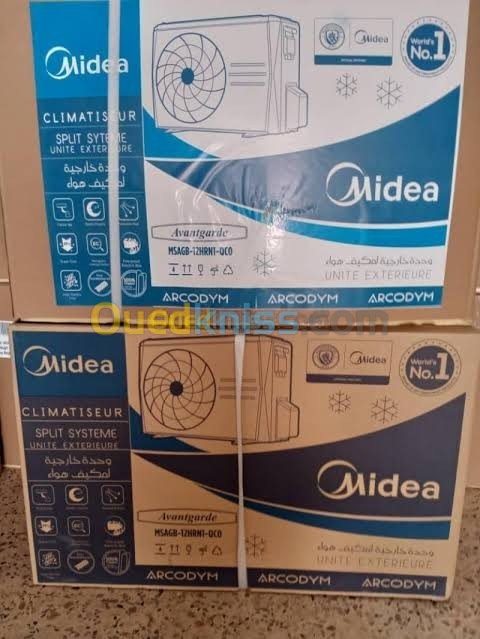 Climatiseur Midea 9 / 12 / 18 / 24 BTU