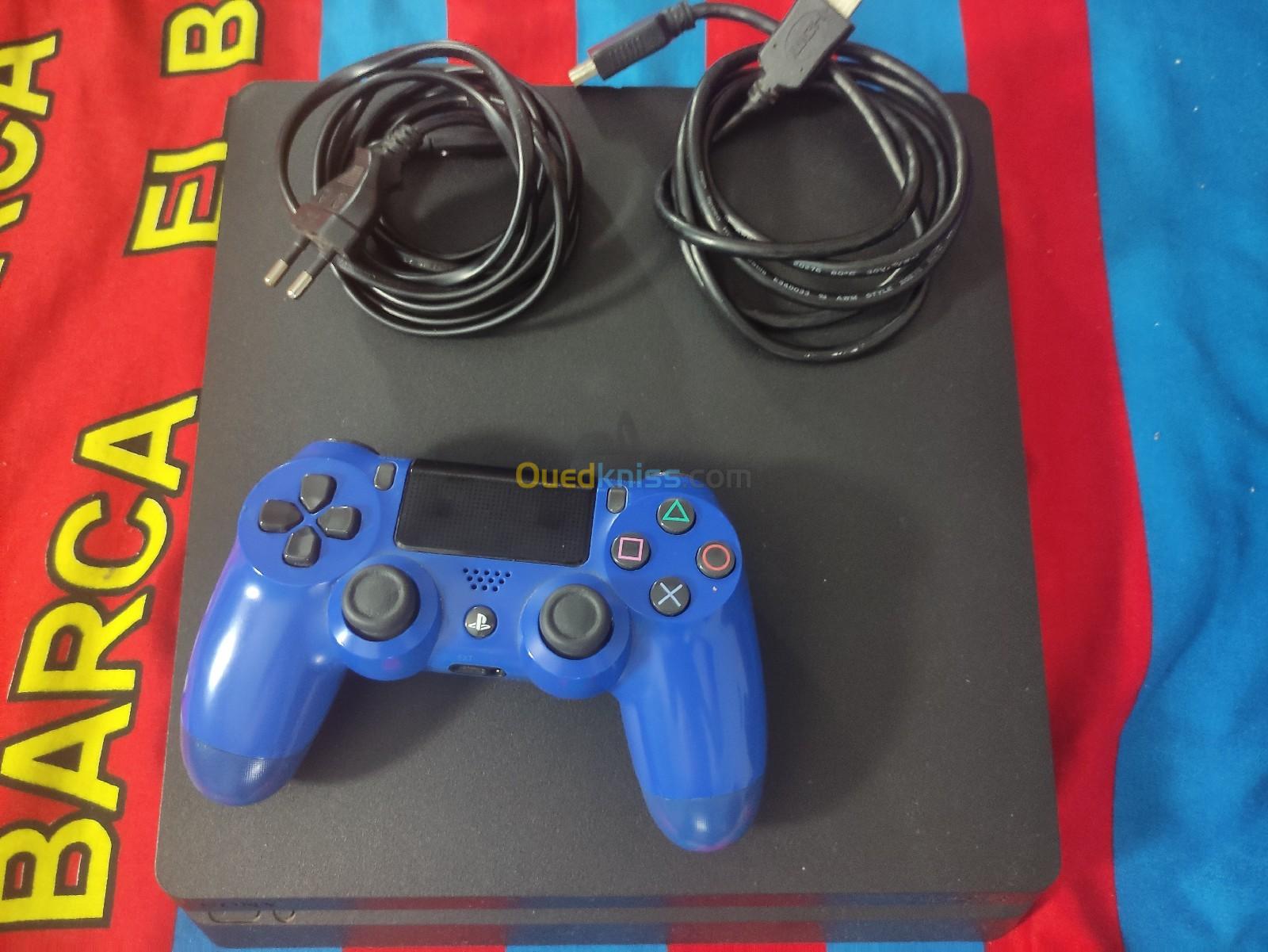 PS4 slim version 11 manette bleu original 