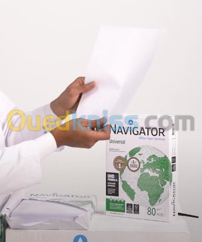 Navigator Universal A4 80 g/m2, rame de papier premium extra Blanc
