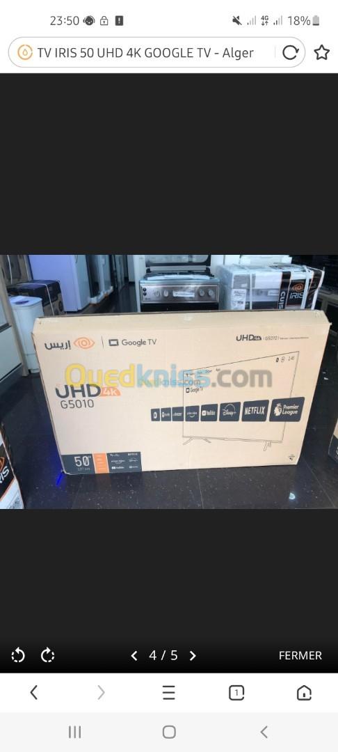 TV IRIS 50 UHD 4K GOOGLE TV