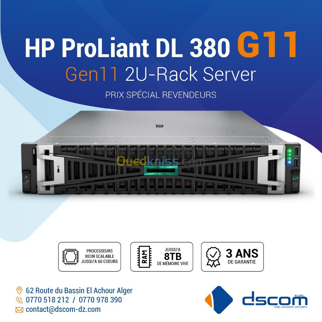 Serveurs HP Dell