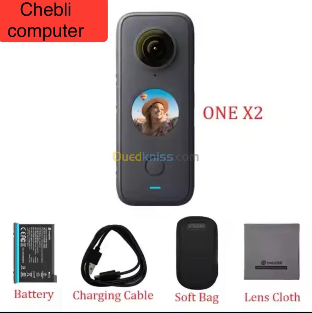 CAMERA INSTA360 ONE X2 360 ACTION CAM WATERPROOF 10M BLACK 