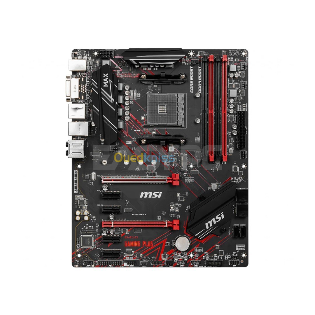 MSI B450 GAMING PLUS MAX + RYZEN 5 2600 + 8GB DDR4 2400 MHZ