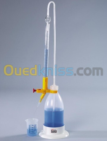 Burette automatique 25 ml avec récipient de conservation