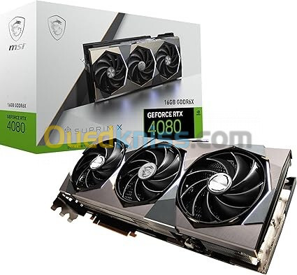 MSI GeForce RTX 4080 16Go SUPRIM X