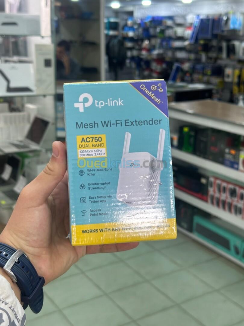 Répéteur Point D'accès WiFi 5 AC750 Mbps RANGE EXTENDER RE205