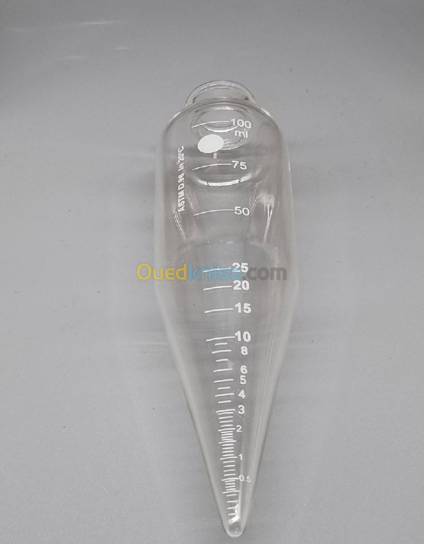 100ml glass shorTube à centrifuger à cône court de 100 mlt cone centrifuge tube