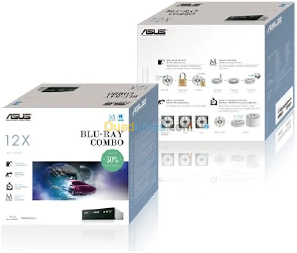 blu-ray asus bc-12d2ht graveur lecteur DVD CD x12