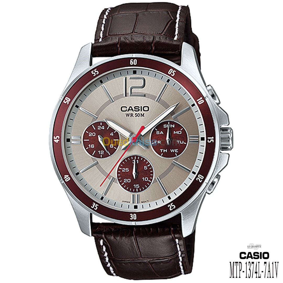 CASIO CUIR MTP-1374L