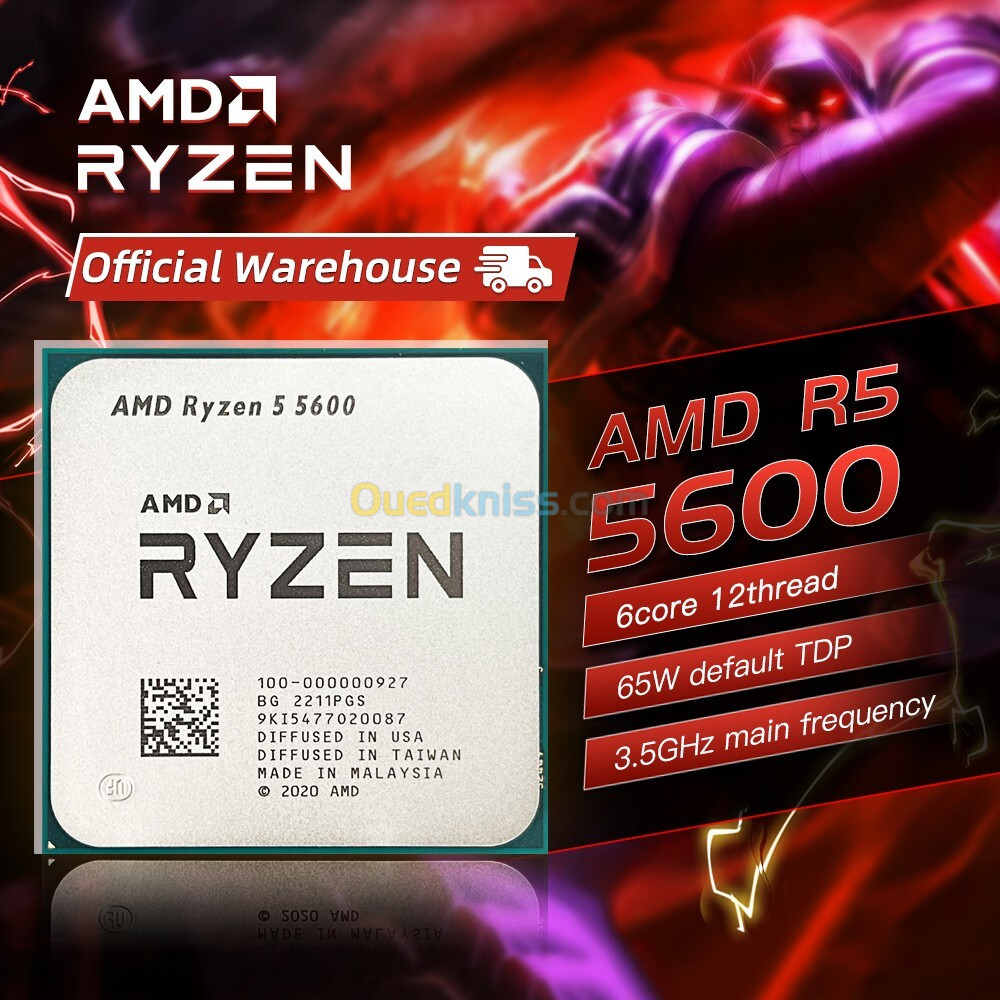 Processeur AMD Ryzen 5 5600