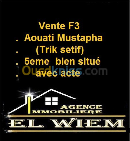 Vente Appartement F3 Constantine Constantine