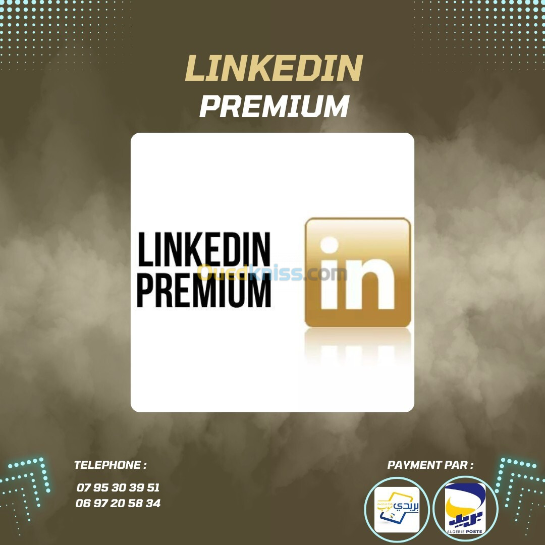 Linkedin Business Premium Abonnement 6 Mois Nouveau et ancien Compte