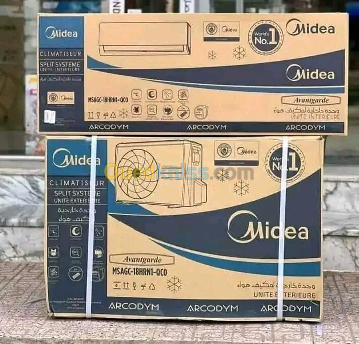 CLIMATISEUR MIDEA 18000 BTU INVERTER