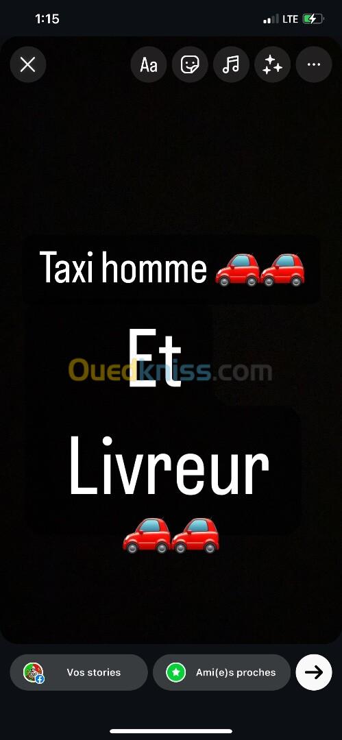 Chauffeur livreur 