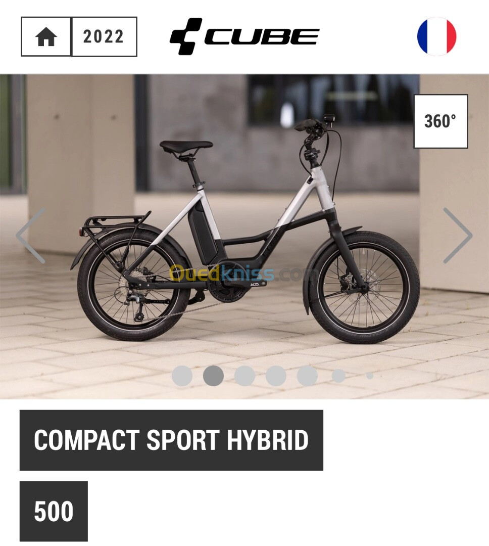 Vélo électrique CUBE