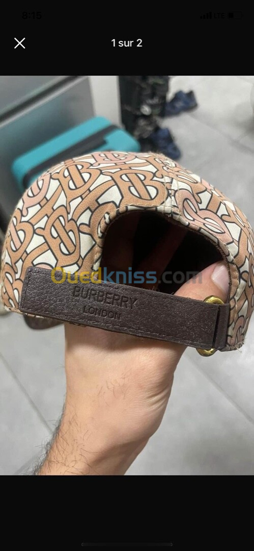 casquette burberry original homme