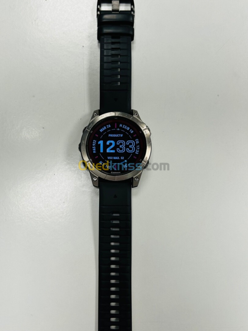 Garmin Fenix 7 pro Sapphire Solar Titane