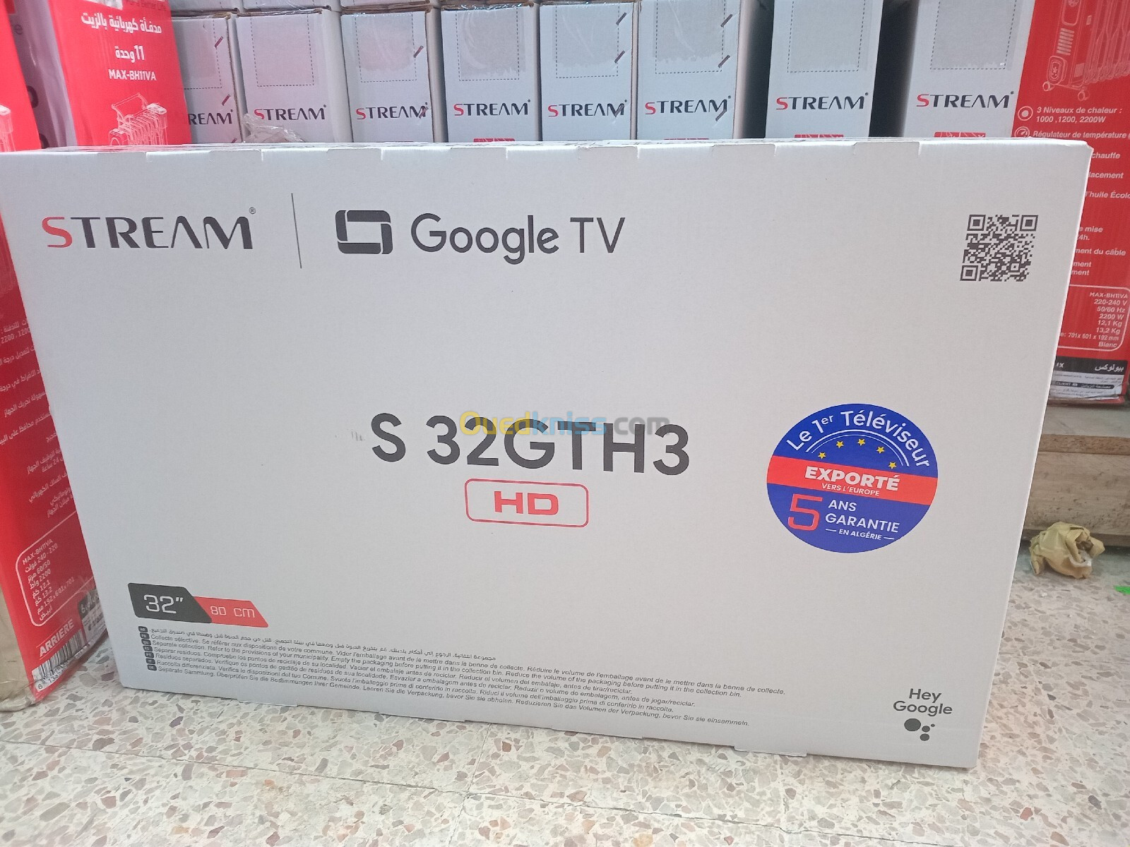 Tv stream 32 pouce smart Google Tv 