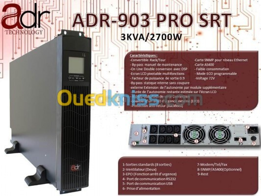 ONDULEUR RACK & TOUR 2KVA 3KVA IN-LINE & ON-LINE 