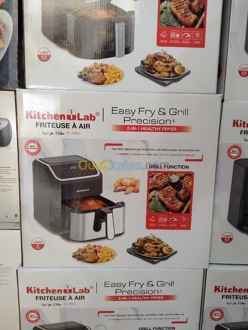 Friteuse kitchen lab 5L 1600w