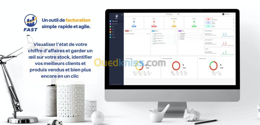 FAST (logiciel de facturation et gestions des stocks)