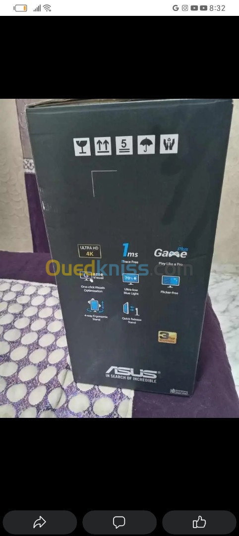 Monitor ASUS MG28UQ 4K/UHD 28-Inch FreeSync Gaming