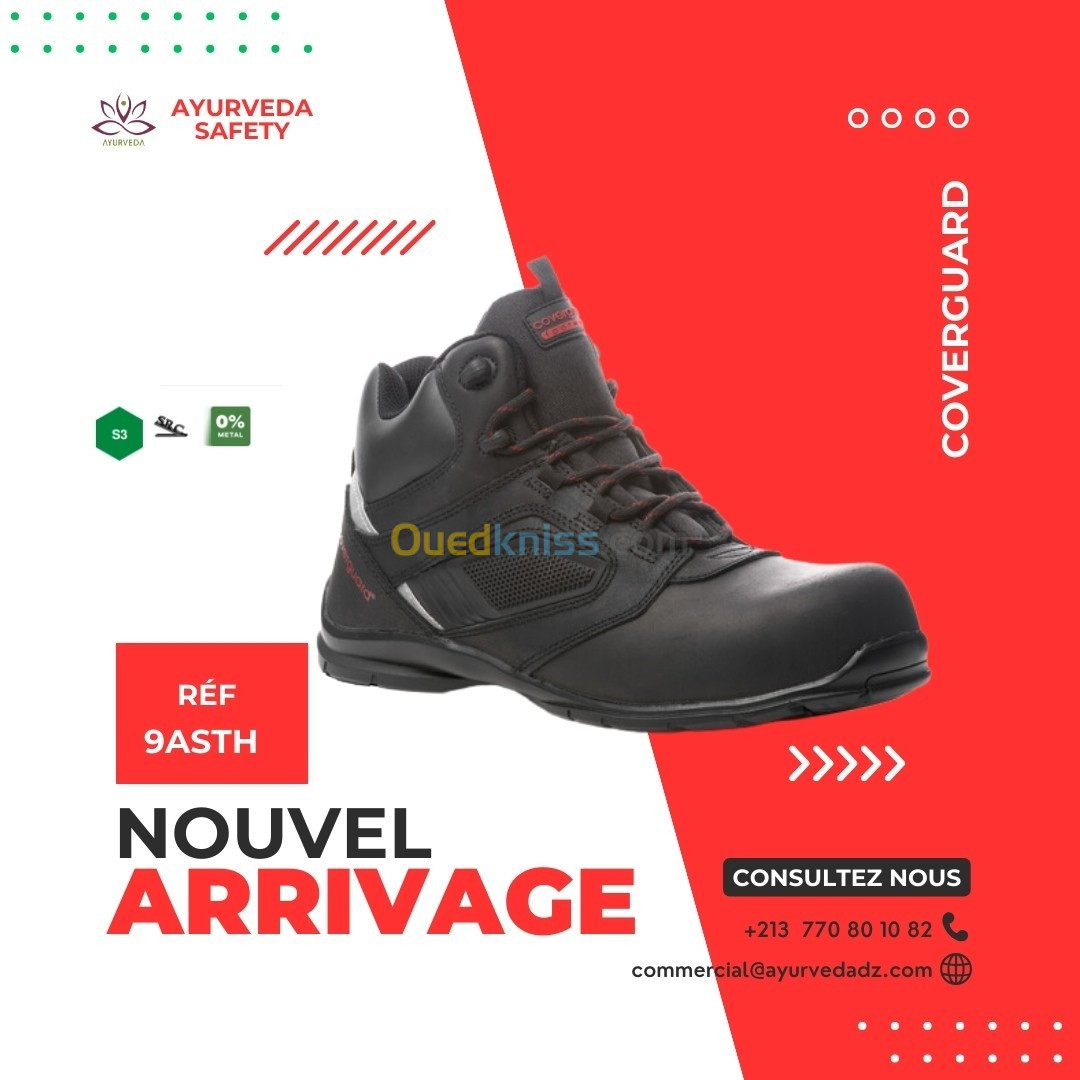 Chaussure de sécurité COVERGUARD Astrolite haute S3 SRC 