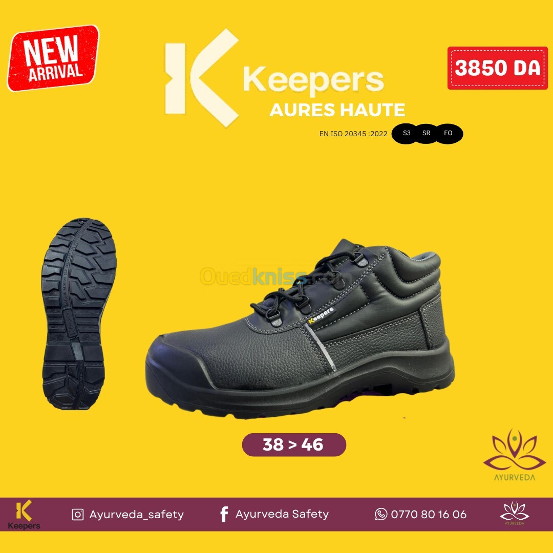 Chaussure de sécurité KEEPERS AURES haute