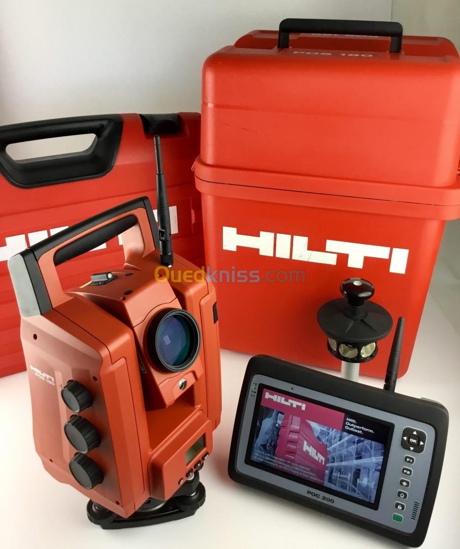 Hilti POS180 Robotic 3 Total Station with POC200 Data Collector 2021