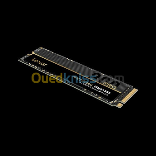 Lexar NM800 Pro : SSD NVMe PCIe Gen4x4 - 512GB