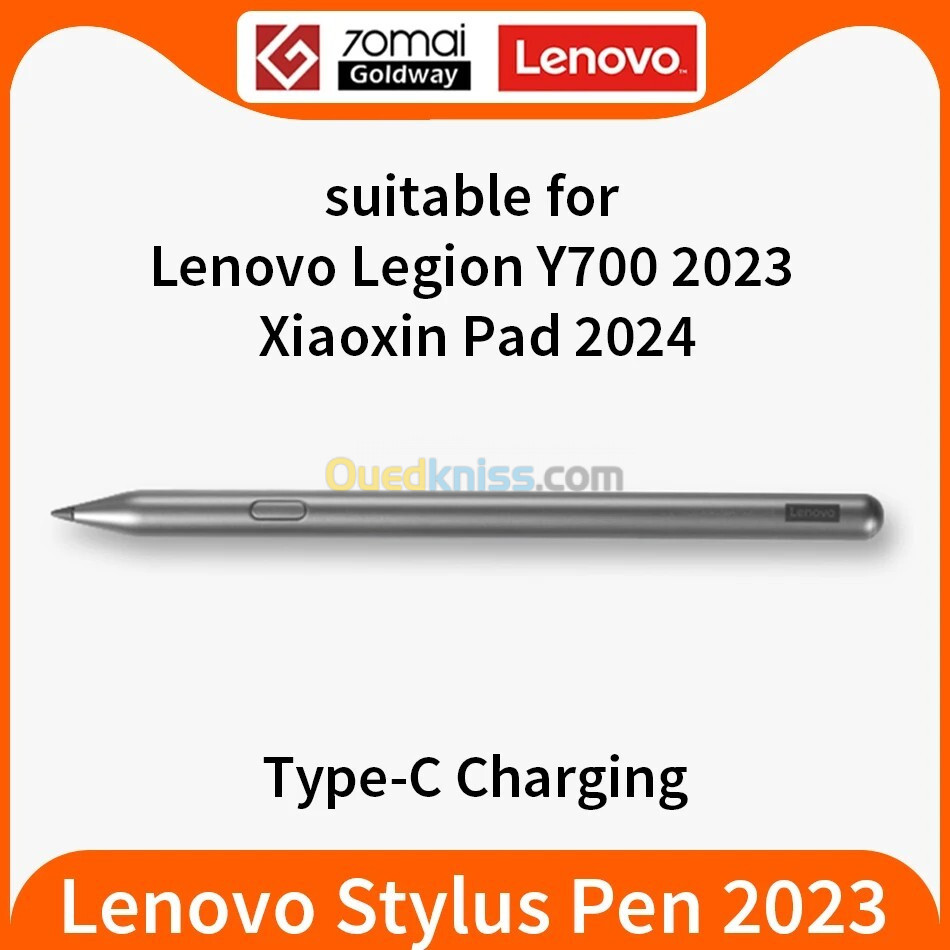 Lenovo Stylet Original : Legion Y700 2023, Xiaoxin Pad 2024, 4096 niveaux de pression