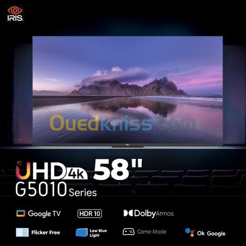 PROMOTIONS Télévisions( IRIS 50/ 55/ 58/ 65 LED 4K FullHd )