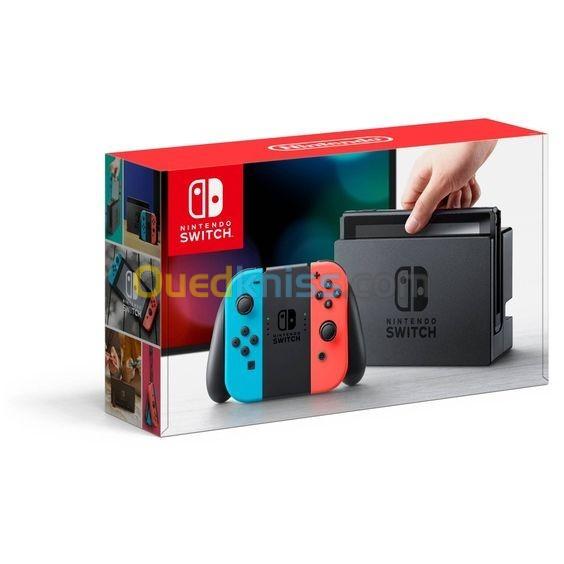 Nintendo Console Switch avec Joy-Con bleu et rouge + Nintendo Mario Kart 8 Deluxe (Jeux)