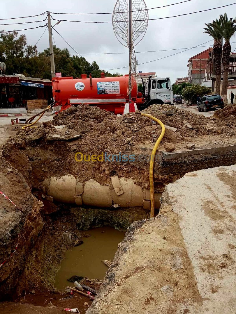 service vidange fosse septique, débouchage canalisation 