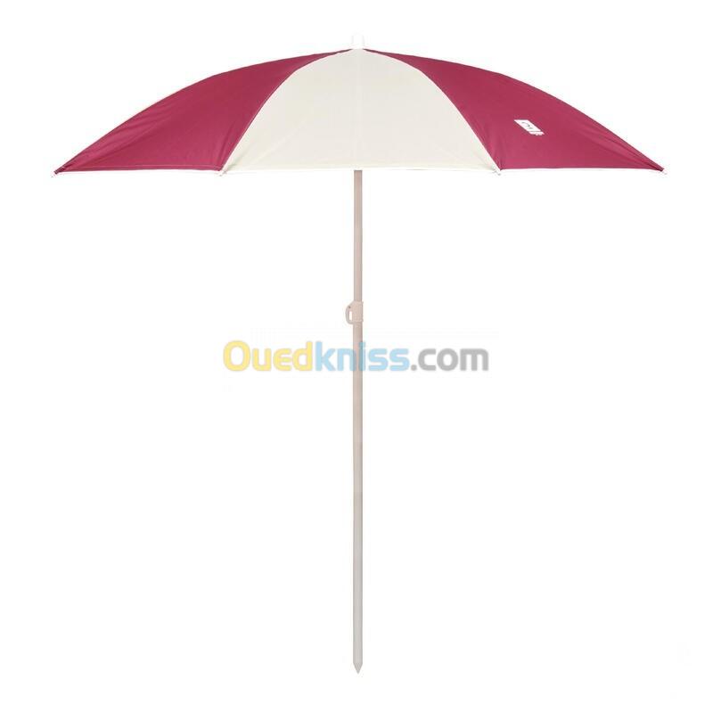 PARASOL DE PLAGE PARUV WINDSTOP UPF 50+ 2 PLACES - VIOLET BEIGE