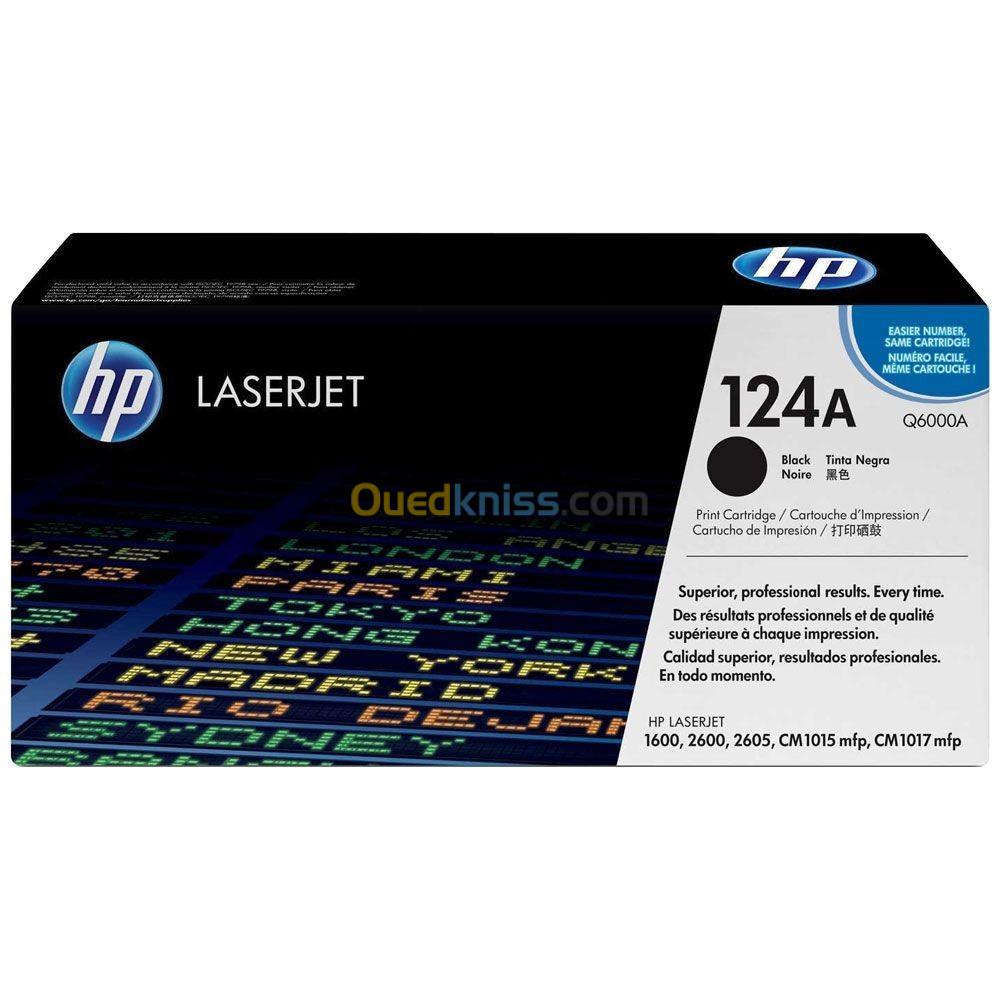 PACK TONER HP LASER ORIGINAL 124A 