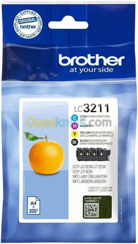 CARTOUCHE LC3211 BROTHER 