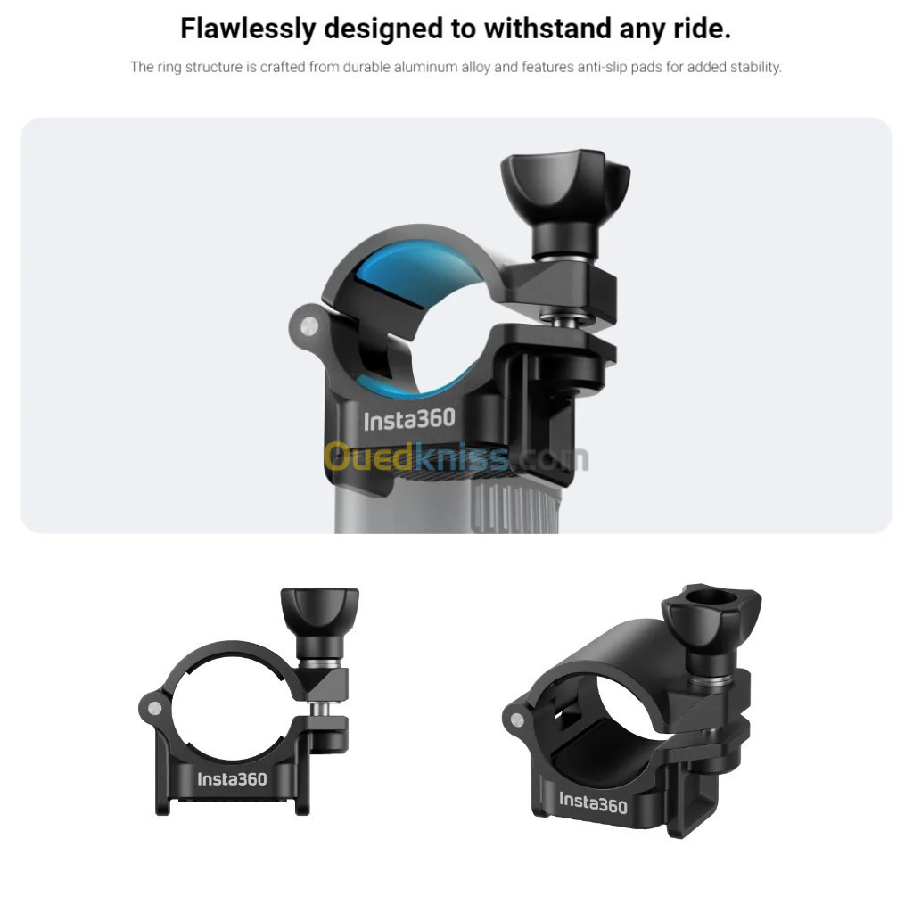 SUPPORT SELFIE STICK RING MOUNT INSTA360 