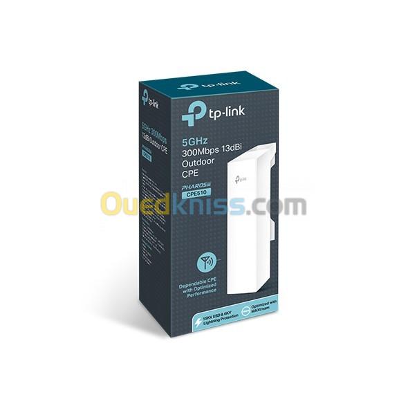 POINT D'ACCES EXTERIEUR TP-LINK CPE510 WIFI N300MBPS 13DBI