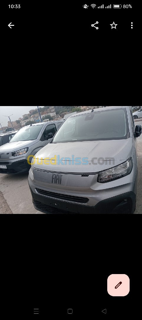 Fiat Doblo algérienne 2024 Toutes options