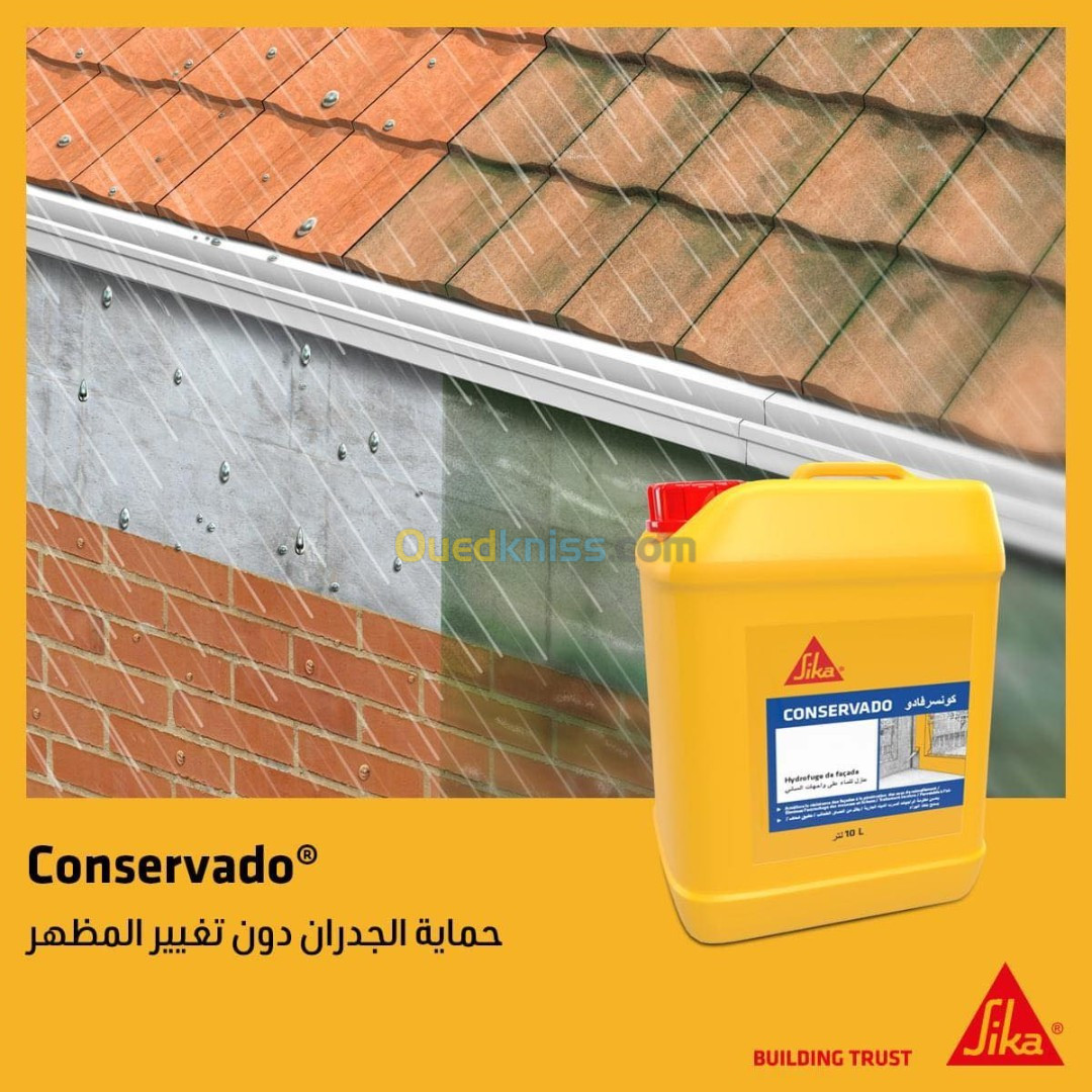 HYDROFUGE DE FAÇADE SIKA  CONSERVADO 10L