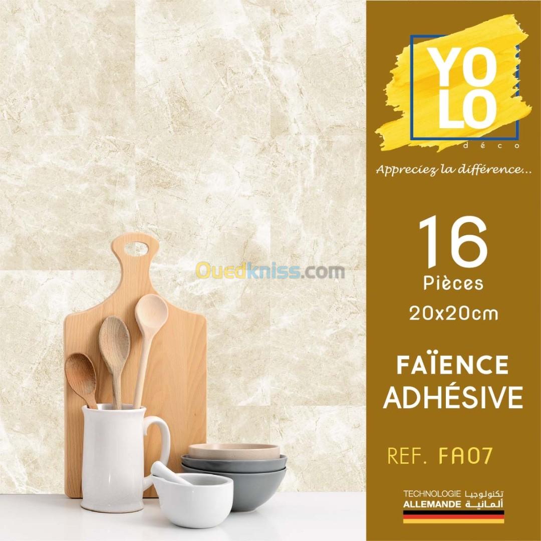 YOLO FAÏENCE ADHESIVE LA NOUVELLE COLLECTION 