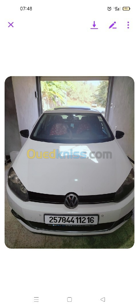 Volkswagen Golf 6 2012 Carat