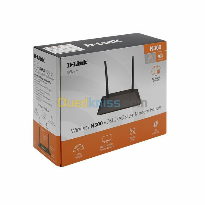 MODEM DLINK VDSL N300 ADSL- 224