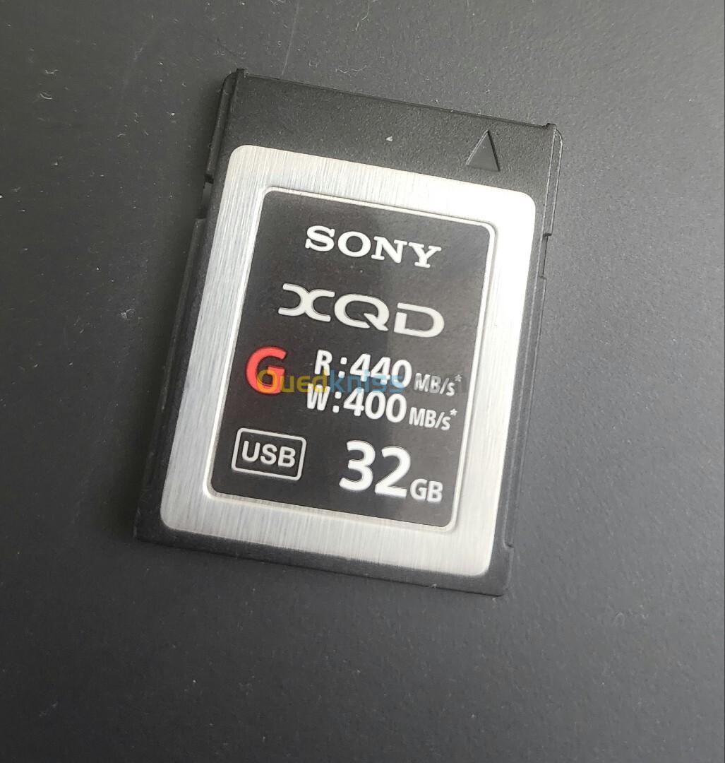 Sony XQD G 32GB 400Mo/s 