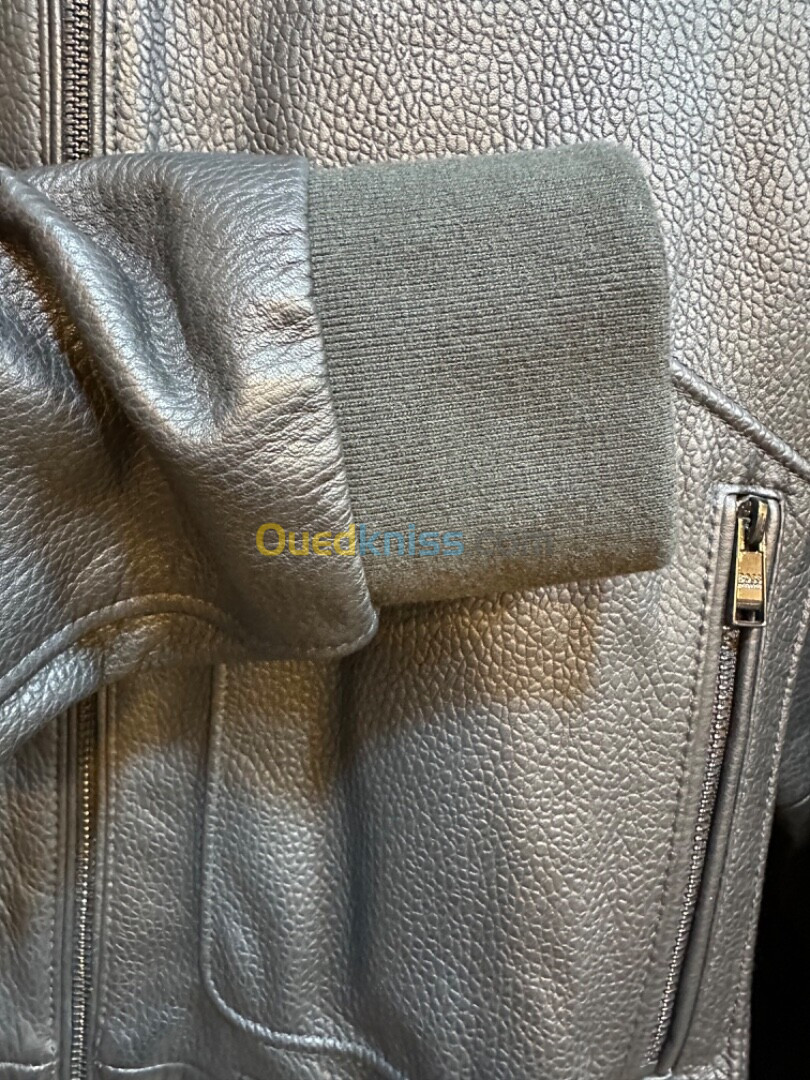 Jacket Cuir Hugo Boss Original Taille S ( légère) 